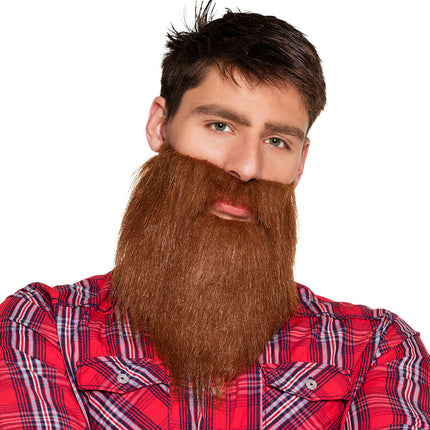 Boland Baard Hipster kabouter bruin
