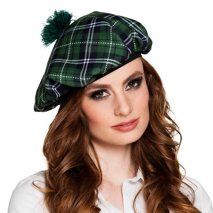 Boland Baret Mrs Tartan groen