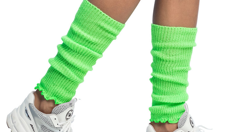 Boland Beenwarmers Basic neon groen