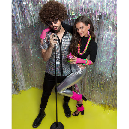 Boland Beenwarmers Basic neon roze