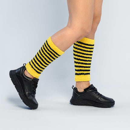 Boland Beenwarmers geel zwart bijtje