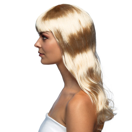 Boland Blonde pruik lang golvend haar Chique