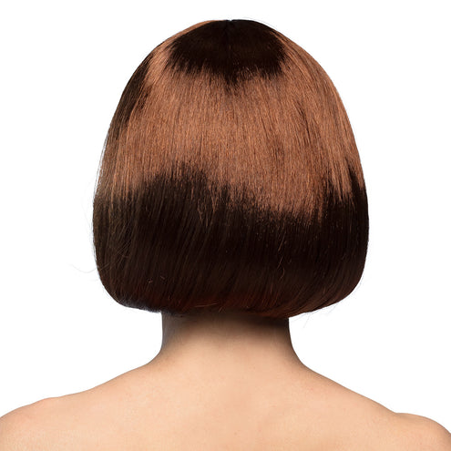 Boland Boblijn pruik Cabaret chocoladebruin