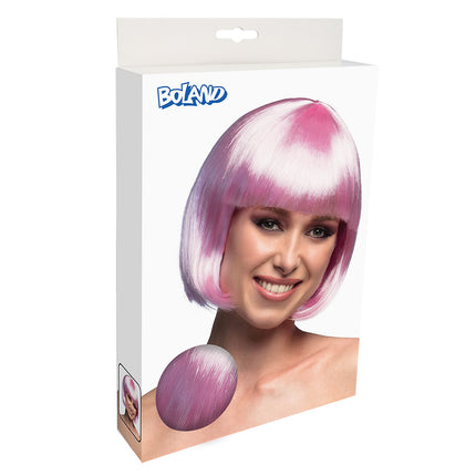 Boland Boblijn pruik Cabaret licht roze
