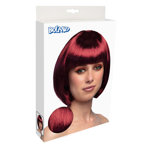 Boland Boblijn pruik Cabaret mahonie bruin
