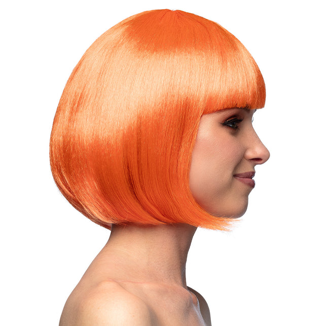 Boland Boblijn pruik Cabaret oranje