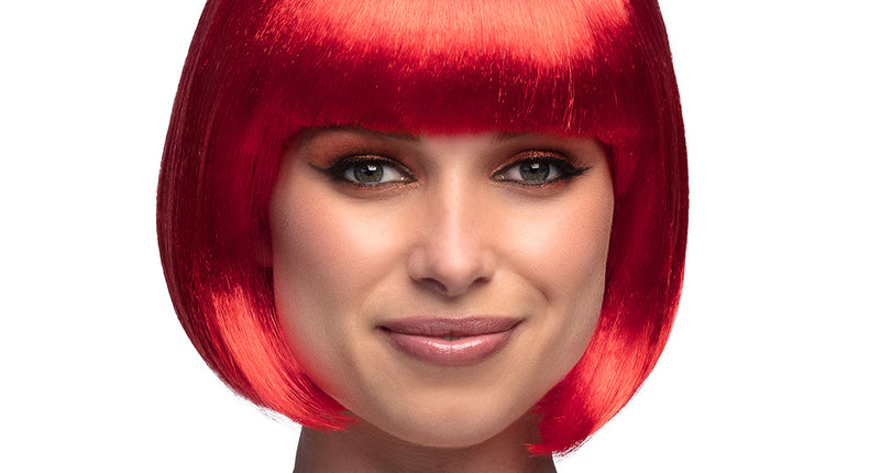 Boland Boblijn pruik Cabaret rood