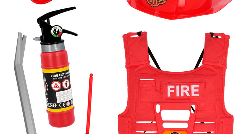 Boland Brandweerman verkleedset Sam kind