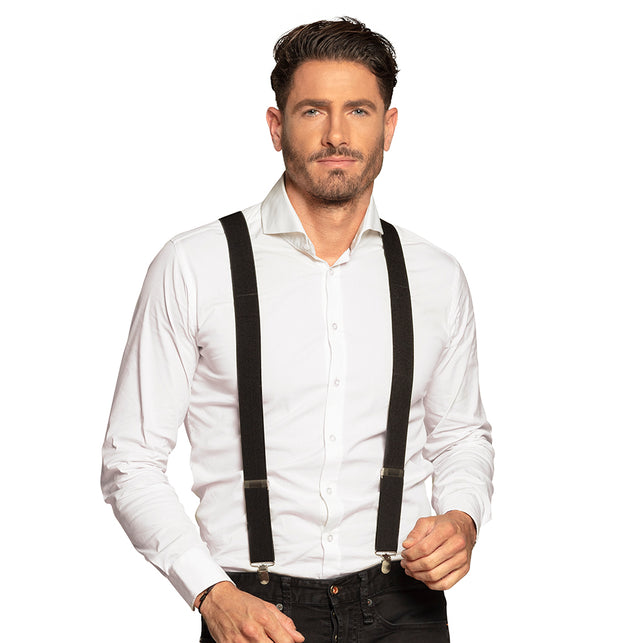 Boland Bretels Basic zwart