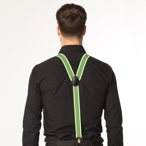 Boland Bretels Ruches neon groen