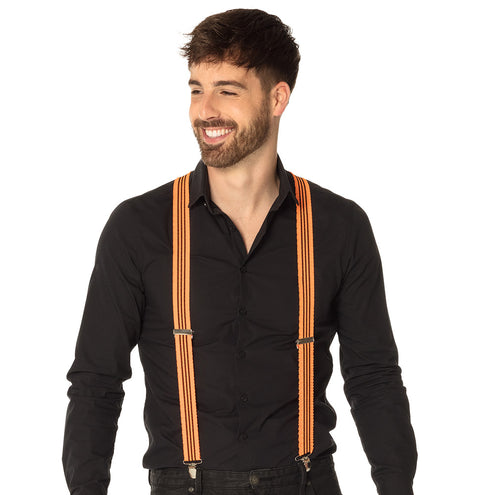 Boland Bretels Ruches neon oranje
