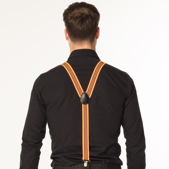 Boland Bretels Ruches neon oranje