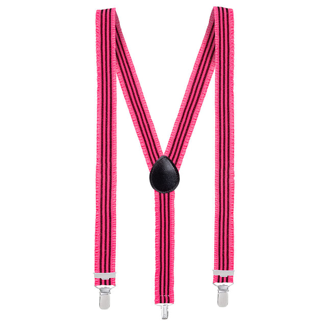 Boland Bretels Ruches neon roze