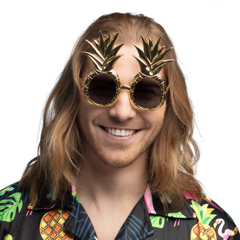 Boland Bril Ananas goud