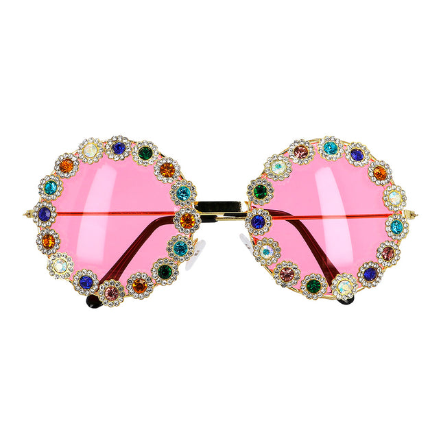 Boland Bril bloemen Crystal Hippie