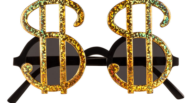 Boland Bril Dollarteken Cashy