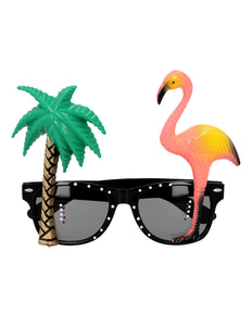 Boland Bril Hawaii palmboom flamingo
