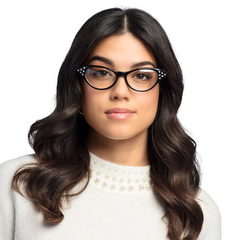 Boland Bril jaren 50 zwart Rock & roll