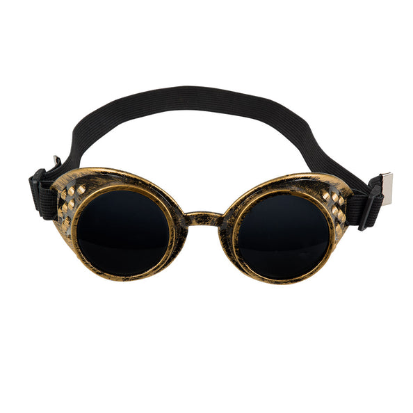 Boland Bril Steampunk bruin koper