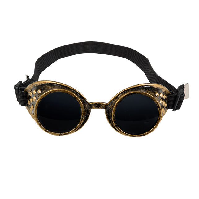 Boland Bril Steampunk bruin koper