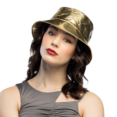 Boland Bucket hat Glimmer goud