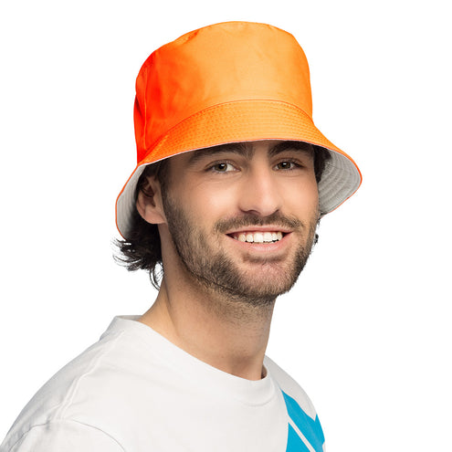 Boland Bucket hat Rave neonoranje