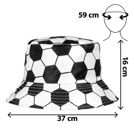 Boland Bucket hat voetbal