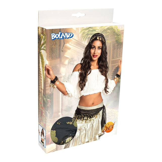 Boland Buikdanseres verkleedset Belly dance zwart