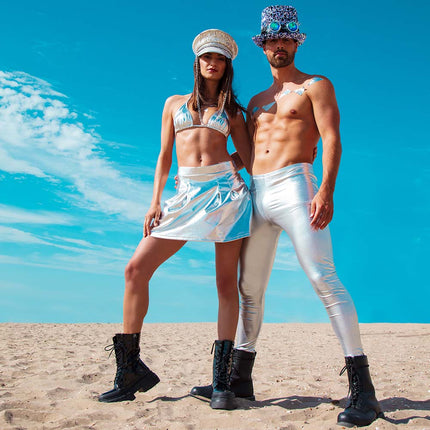 Boland Burning man festival hoed parelmoer