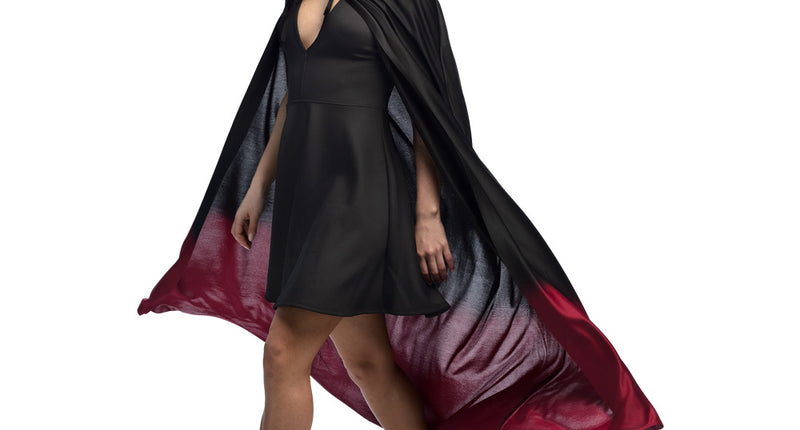 Boland Cape Fade zwart/rood