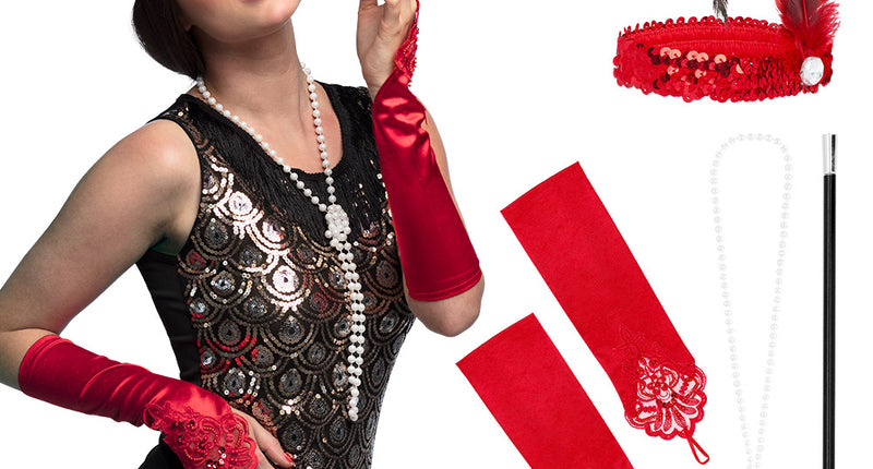 Boland Charleston verkleed set Flapper deluxe