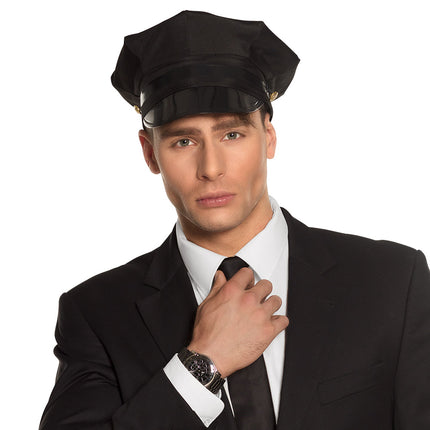 Boland Chauffeur pet zwart Taxi Tony