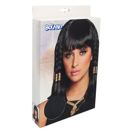 Boland Cleopatra pruik met kralen
