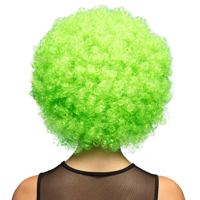 Boland Clown pruik afro krullen Groove blond