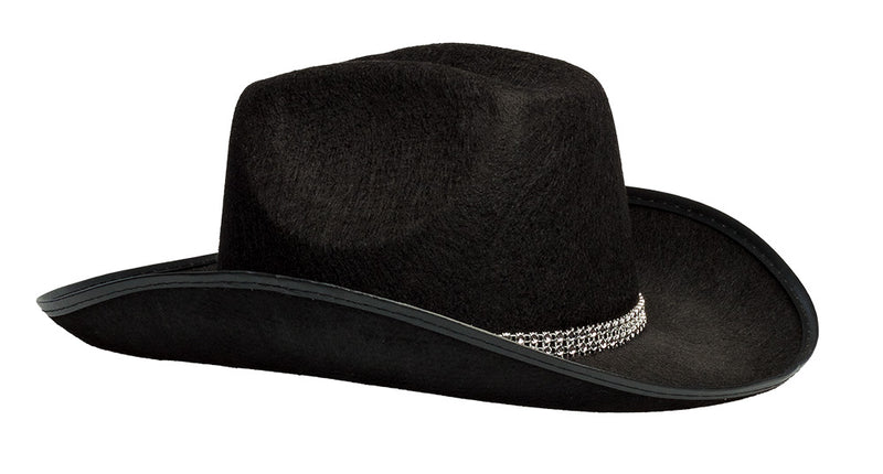 Boland Cowboy hoed Daisy zwart