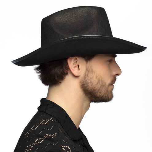 Boland Cowboy hoed Daisy zwart