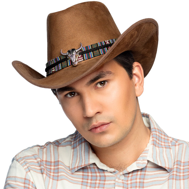Boland Cowboyhoed Django bruin