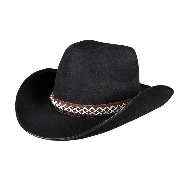 Boland Cowboyhoed kind zwart Chew