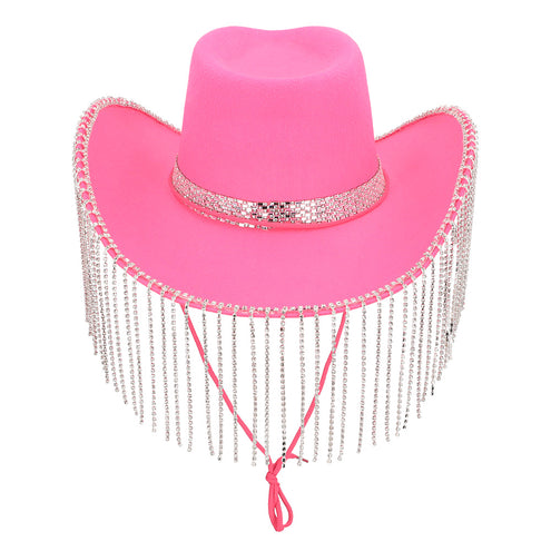 Boland Cowboyhoed Showgirl roze