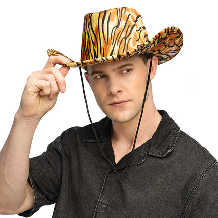 Boland Cowboyhoed tijgerprint