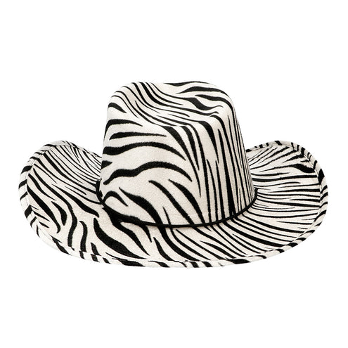 Boland Cowboyhoed zebraprint