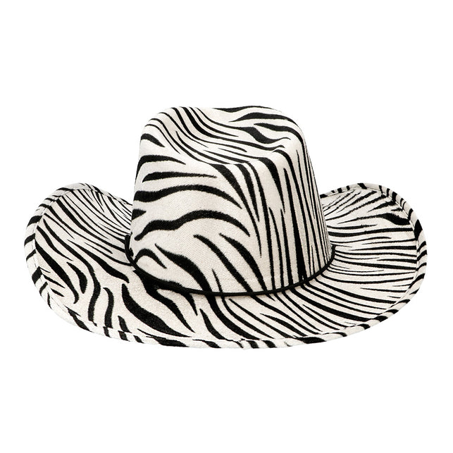 Boland Cowboyhoed zebraprint