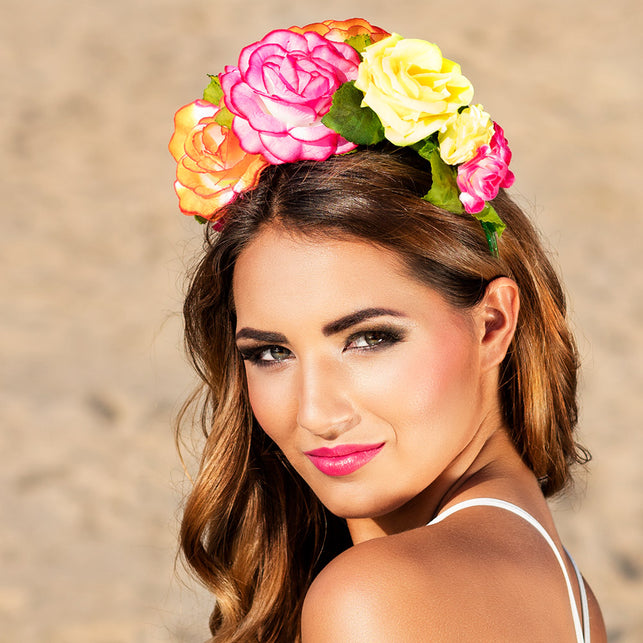 Boland Diadeem bloemen haarband rozen