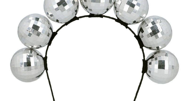 Boland Diadeem Disco ballen groot fever