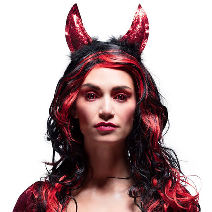 Boland Diadeem duivel oren She-Devil