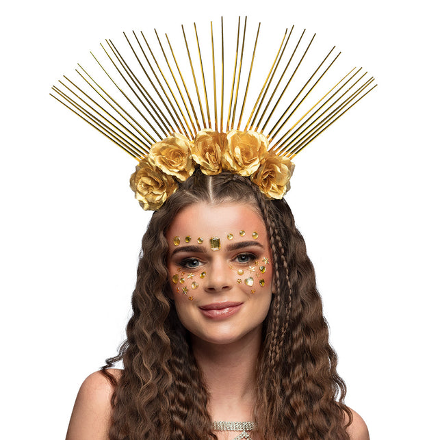 Boland Diadeem Halo kroon Nova goud Grieks