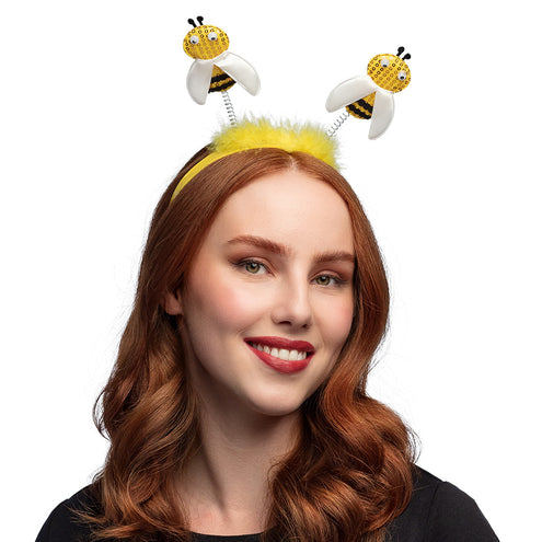 Boland Diadeem Honingbijtjes glitter