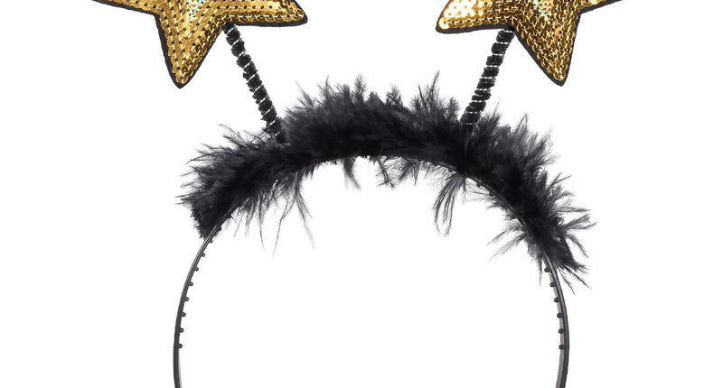 Boland Diadeem Sterren goud