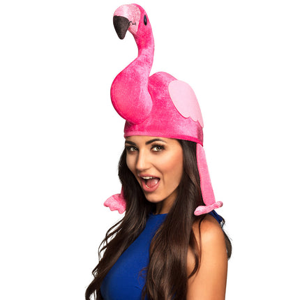Boland Flamingo muts roze
