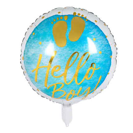 Boland Folieballon 'Hello boy!'